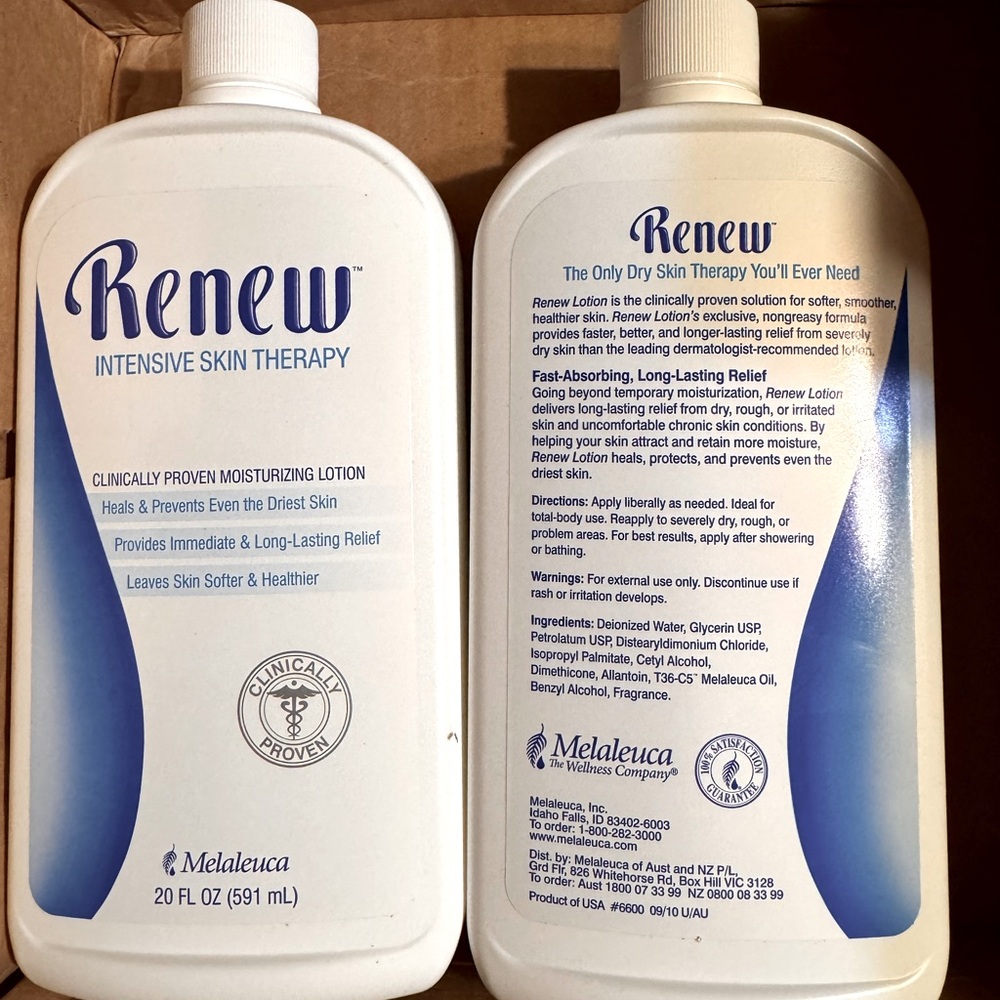 Renew Lotion 2x20oz bottles